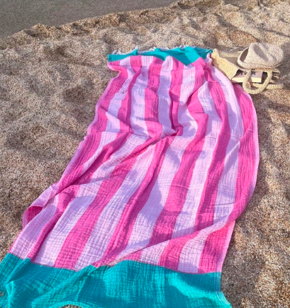 2024 Knotty Crinkle Washed Turkish Towels