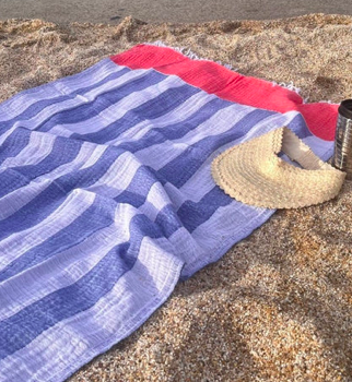 2024 Knotty Crinkle Washed Turkish Towels