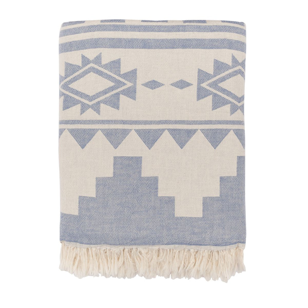 Arizona Knotty Turkish Towel - Denim