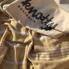 Knotty Original Turkish Towel - Mustard