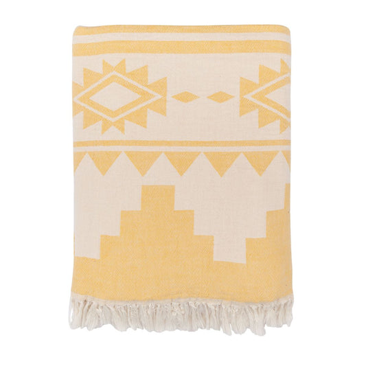 Arizona Knotty Beach Blanket - Saffron