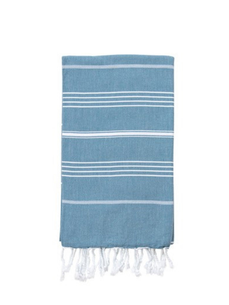 Knotty Original Turkish Towel - Agean Blue