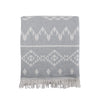 Kilim Knotty Beach Blanket - Grey - Knotty.com.au