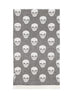 SKULL Knotty Turkish Towel -  Charcoal