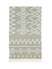 Kilim Knotty Beach Blanket - Khaki