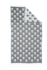 SKULL Knotty Turkish Towel -  Charcoal
