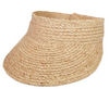 Knotty Raffia Sunvisor