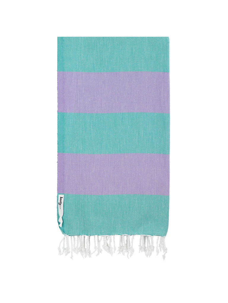 Knotty Superbright Turkish Towel - HARLEQUIN