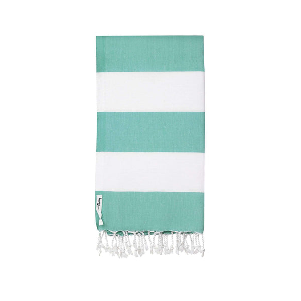 Knotty Capri Turkish Towel - CARIBBEAN