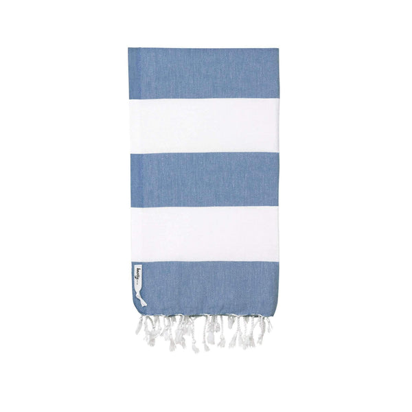 Knotty Capri Turkish Towel - DENIM