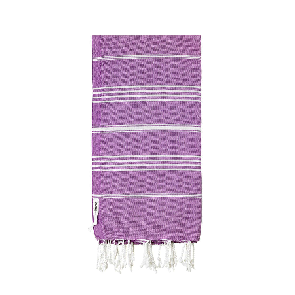Knotty Original Turkish Towel - AMETHYST - Knotty.com.au