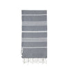 Knotty Original Turkish Towel - CHARCOAL - Knotty.com.au