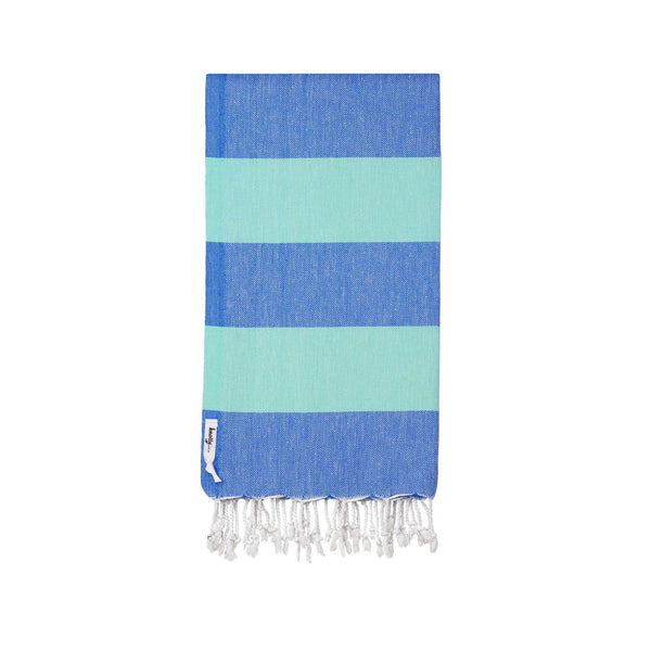 Knotty Superbright Turkish Towel - OCEAN - Knotty.com.au