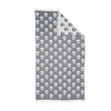 SKULL Knotty Turkish Towel -  Charcoal