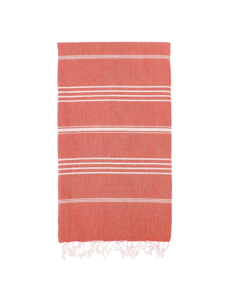 Knotty Original Turkish Towel - TUSCAN RED